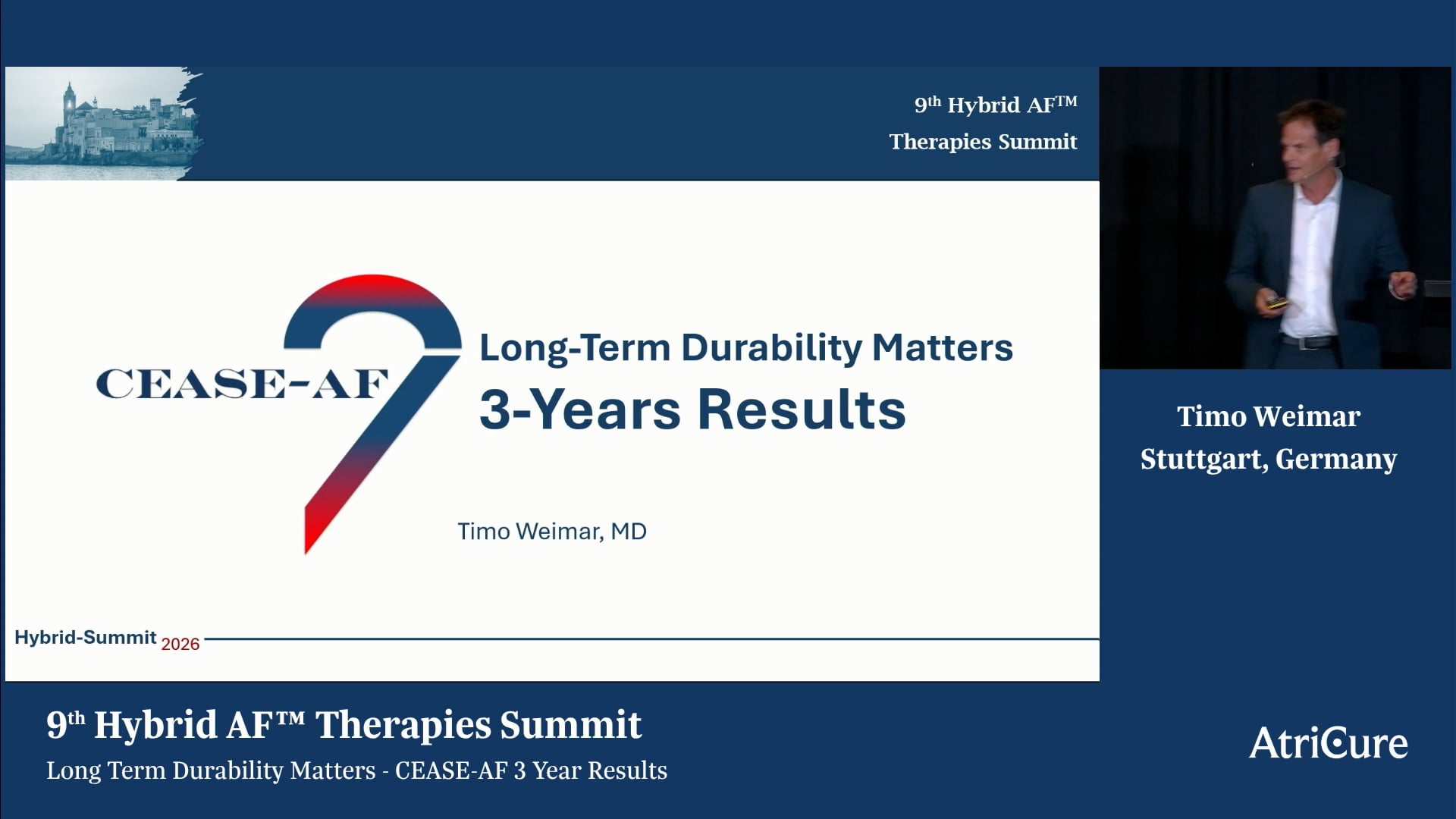 Long Term Durability Matters - CEASE-AF 3 Year Results
