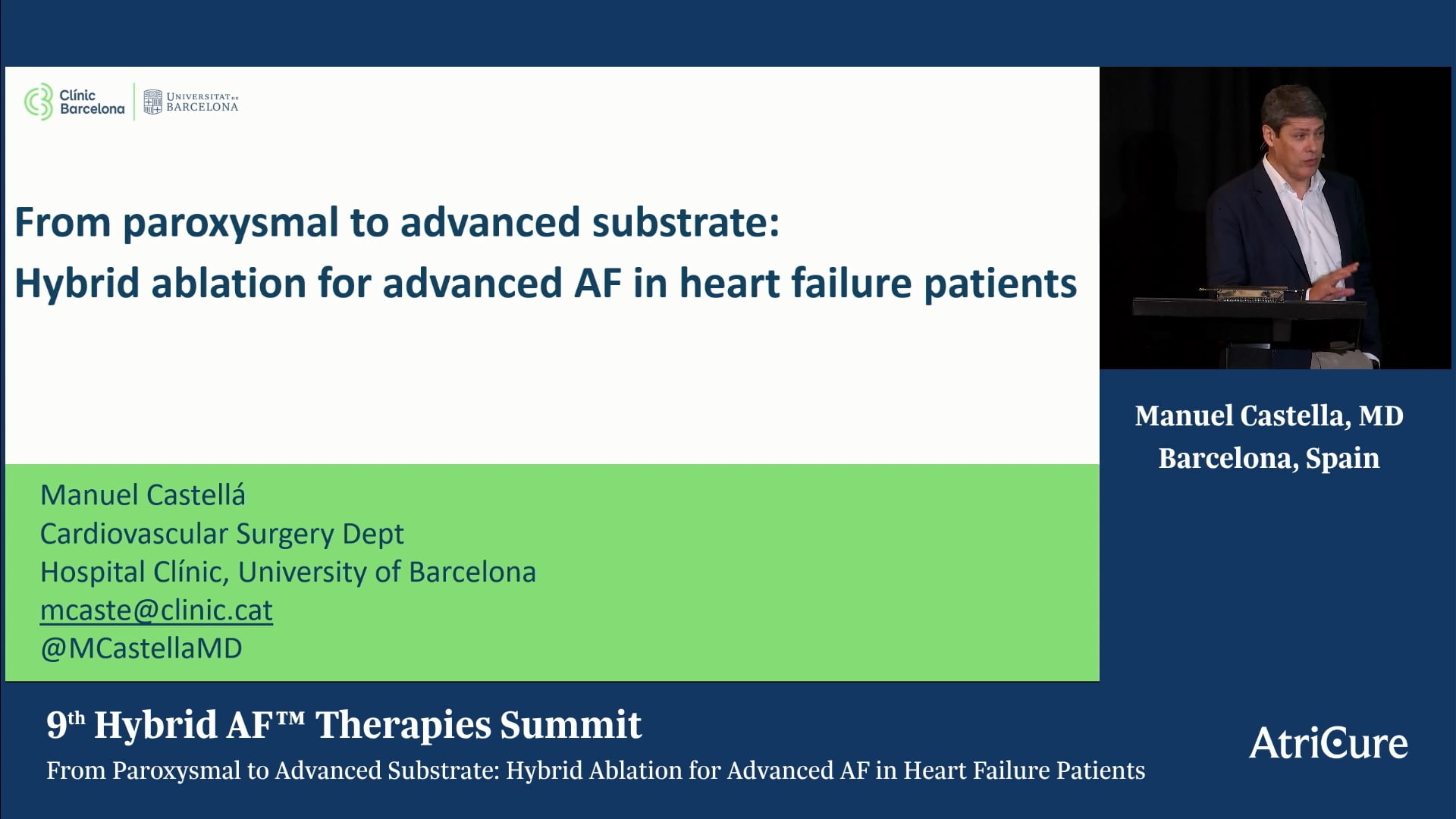 From Paroxysmal to Advanced Substrate: Hybrid Ablation for Advanced AF in Heart Failure Patients